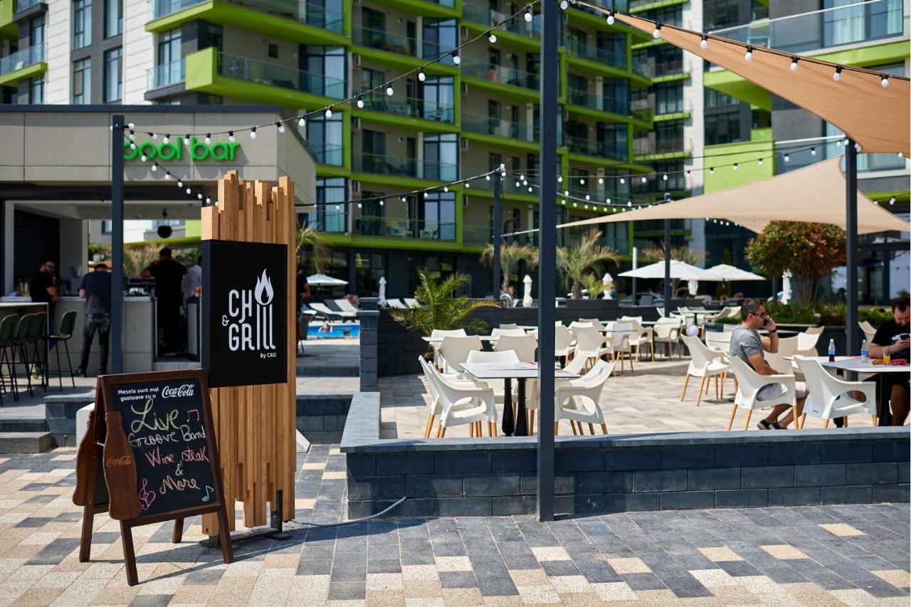 Sunrise Aparthotel Pool & Spa Mamaia Nord ナボダリ エクステリア 写真